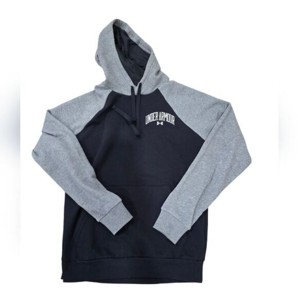 Under Armour Men's‎ Rival Fleece Wordmark Colorblock Hoodie NWT 2022
